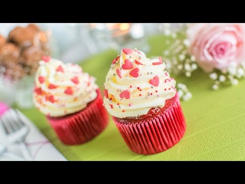Cupcake Red Velvet - Especial San Valentín | Quiero Cupcakes!